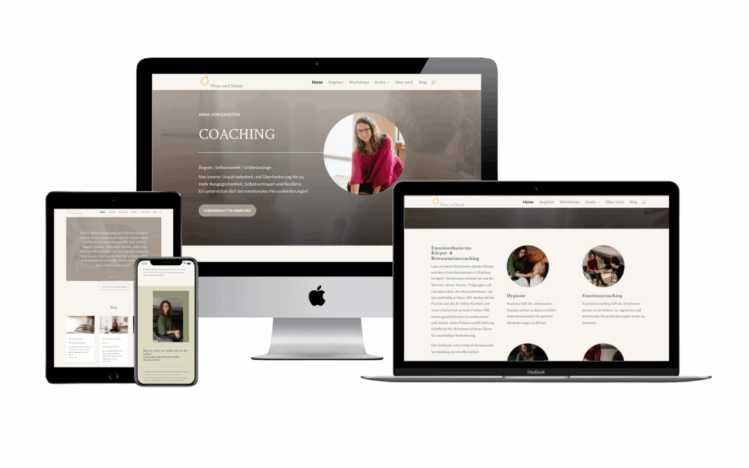 Website-Relaunch Anna von Canstein
